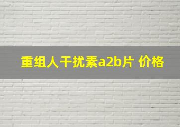 重组人干扰素a2b片 价格